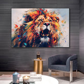Toile - Lion Power